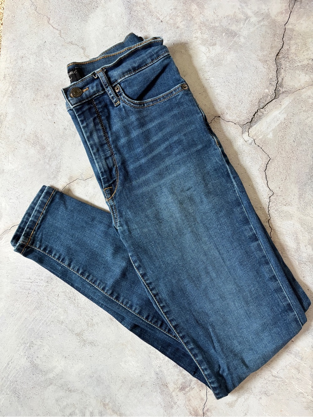 Banana Republic High-Rise Skinny Jeans